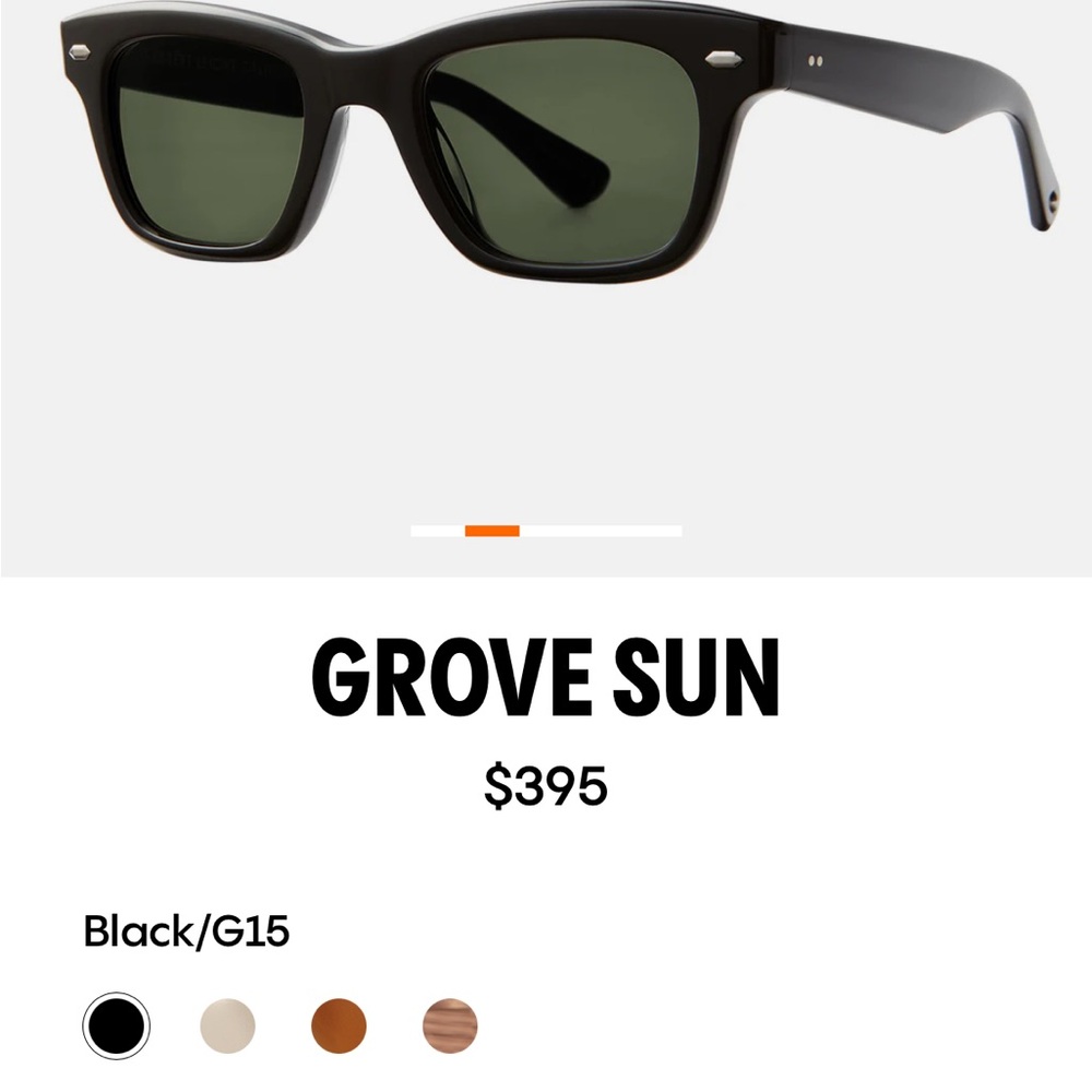 Garrett Leight Grove Sunglasses